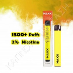 Maxx Vape Μπανάνα Φράουλα με 2% Νικοτίνη