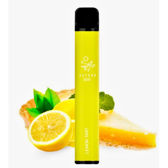 Elf Bar 600 Λεμονόταρτα  20mg 2ml  ( Lemontart )