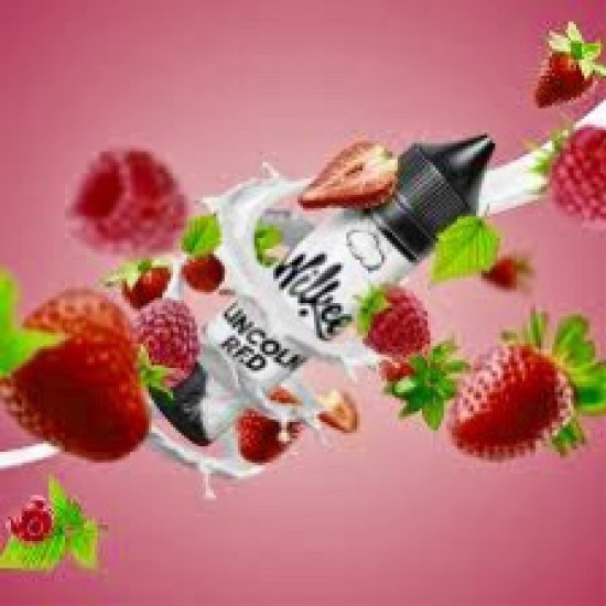 Wilkee Eliquid France Lincoln Red 20ml/60ml (Φράουλες, Σμέουρα & Γάλα)
