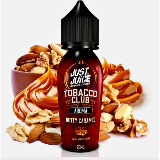 Nutty Caramel Just Juice 20ml/60ml