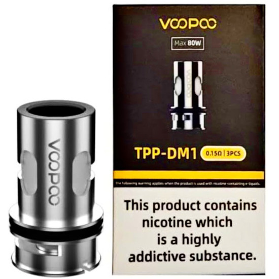 VooPoo TPP DM2/3/4 αντίσταση 0.15/0.2/0.3 ohm 
